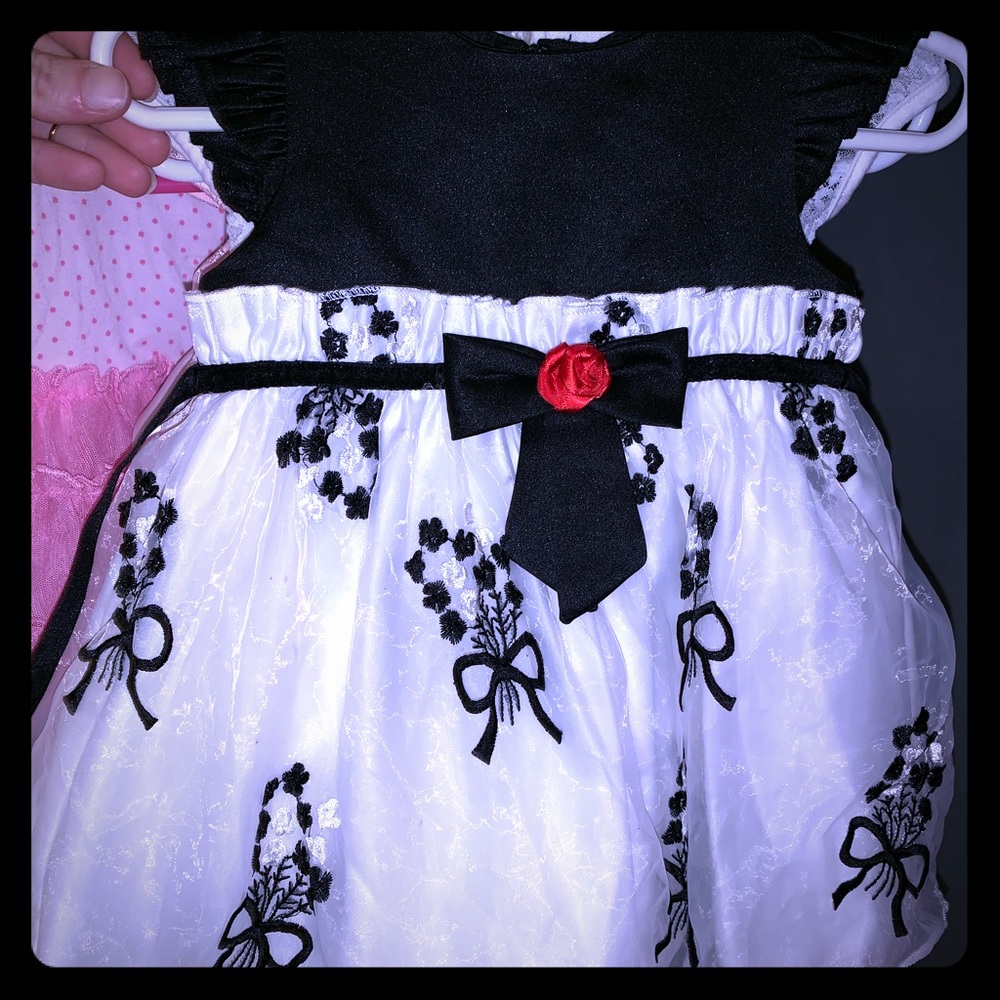 6-9 mos princess faith beautiful dress